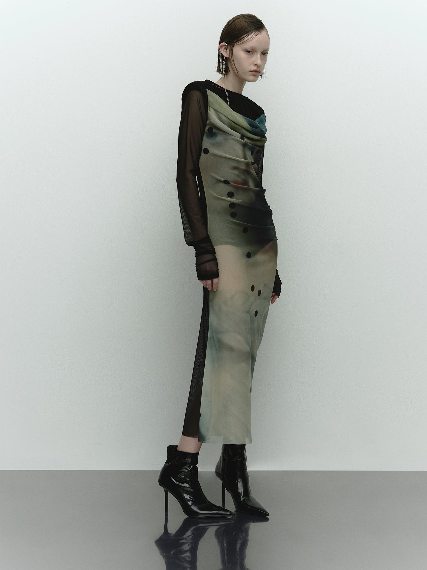 Antoinette Dots Dress