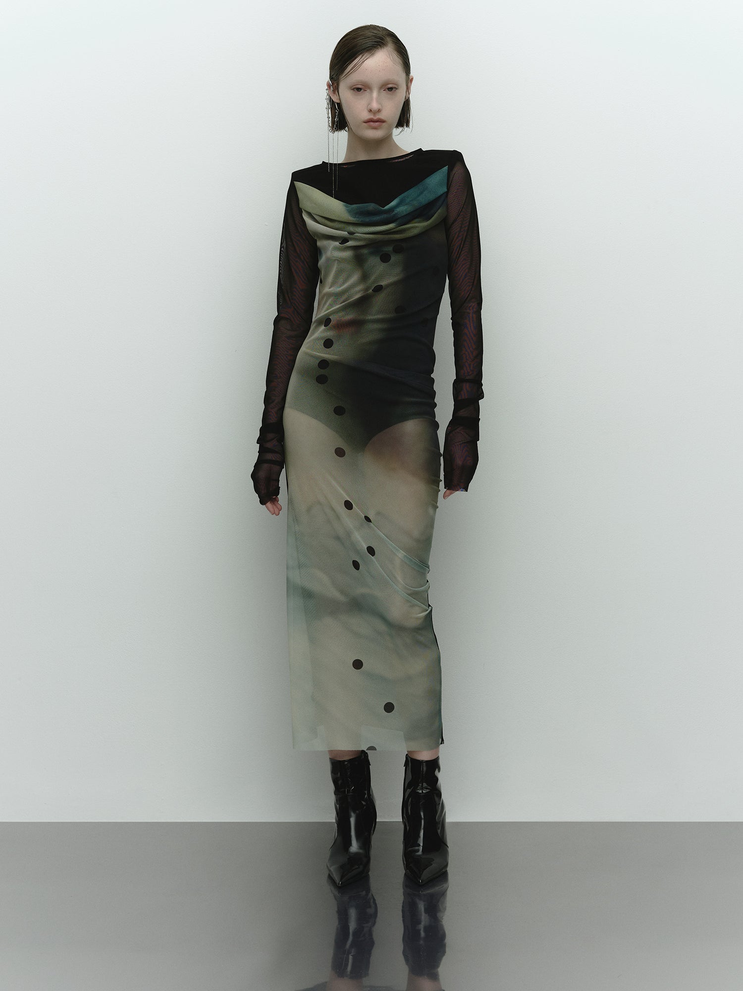 Antoinette Dots Dress