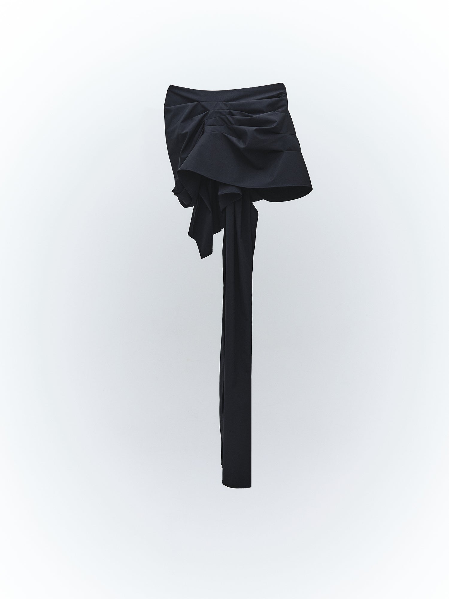 Ceinture Wrap Skirt / Black