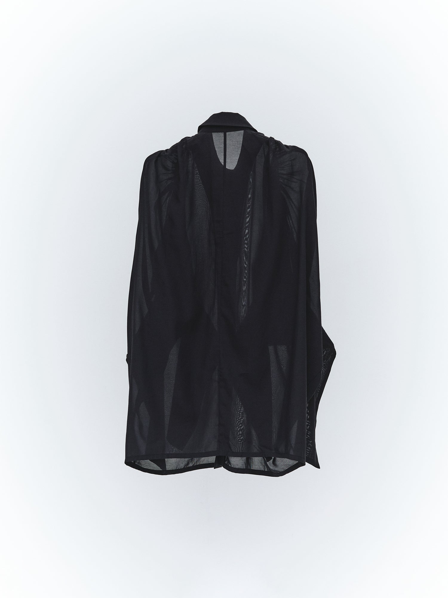 Bound Cuff Shirt / Black