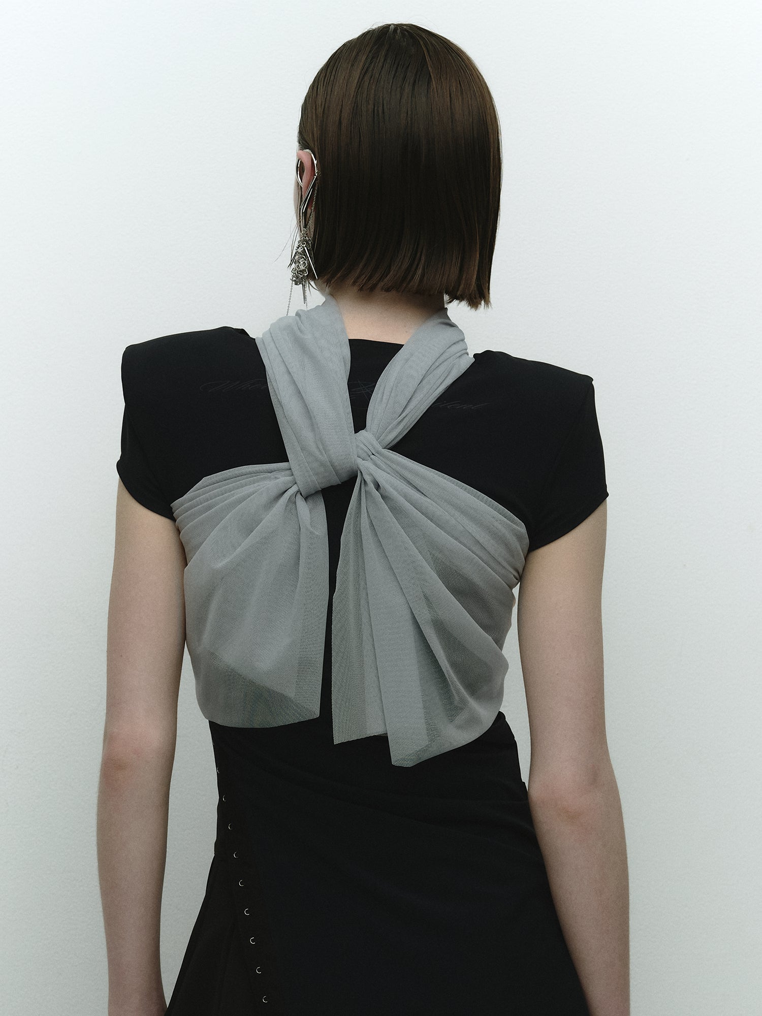 YUU Bind Top / Light Gray