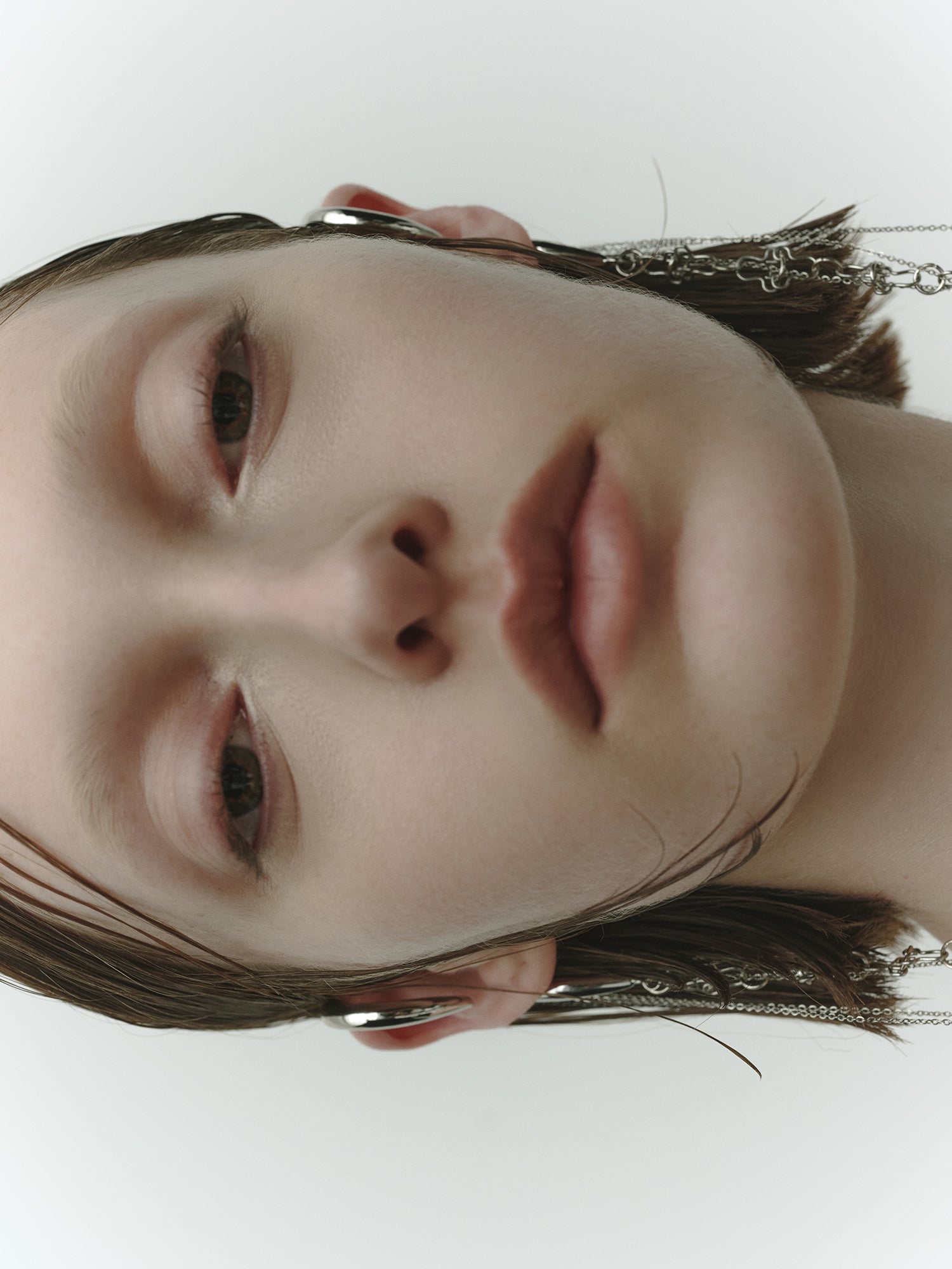 Eye Chain Ear Cuff Necklace