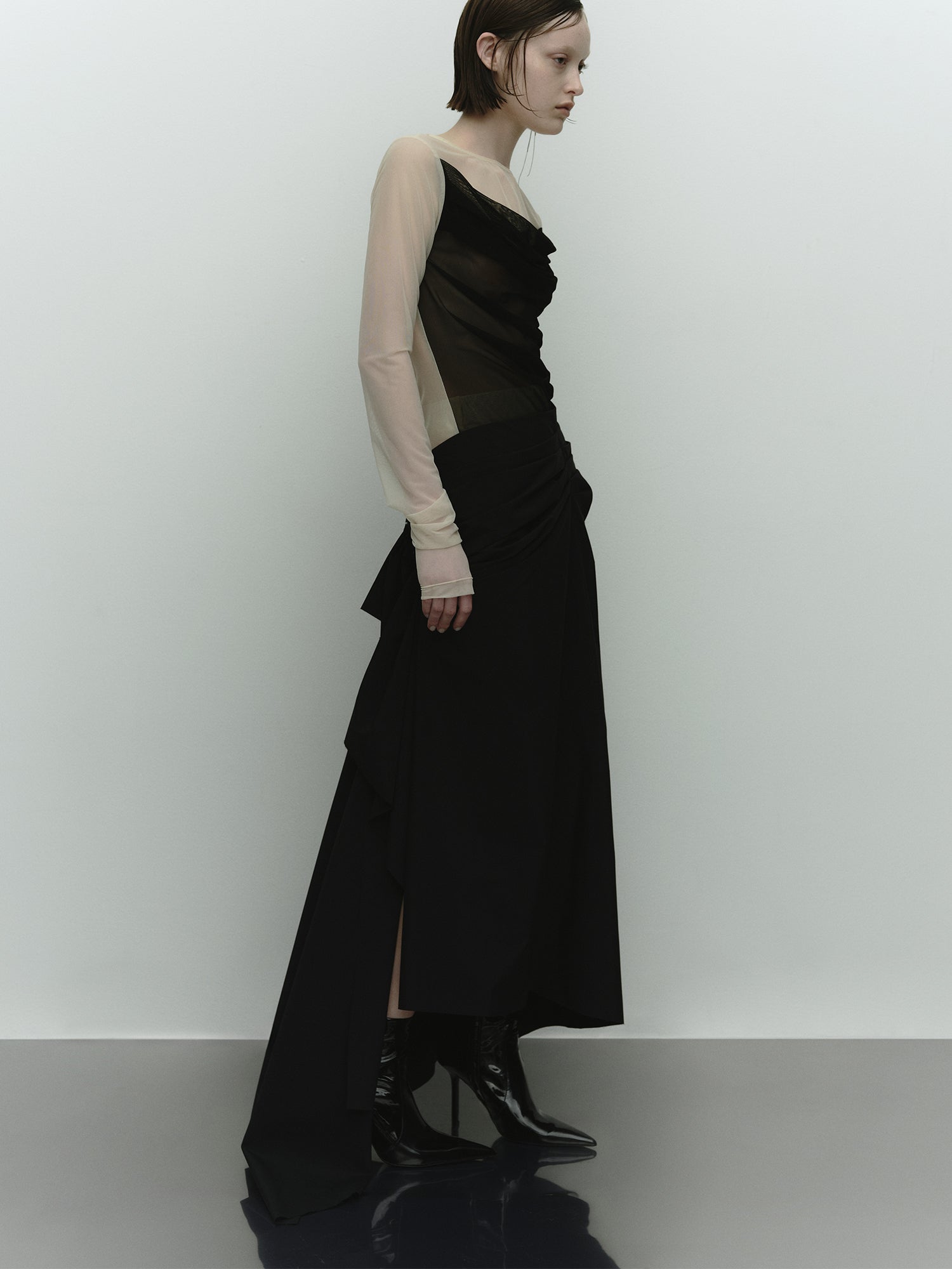 Ceinture Wrap Long Skirt / Black – YUUNA ICHIKAWA