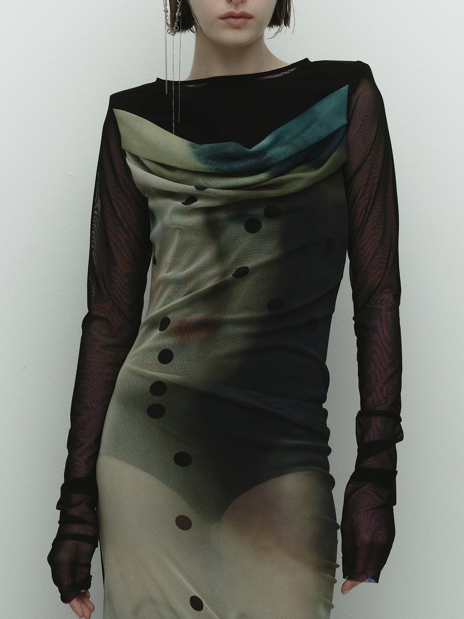 Tube Bodysuit / Black