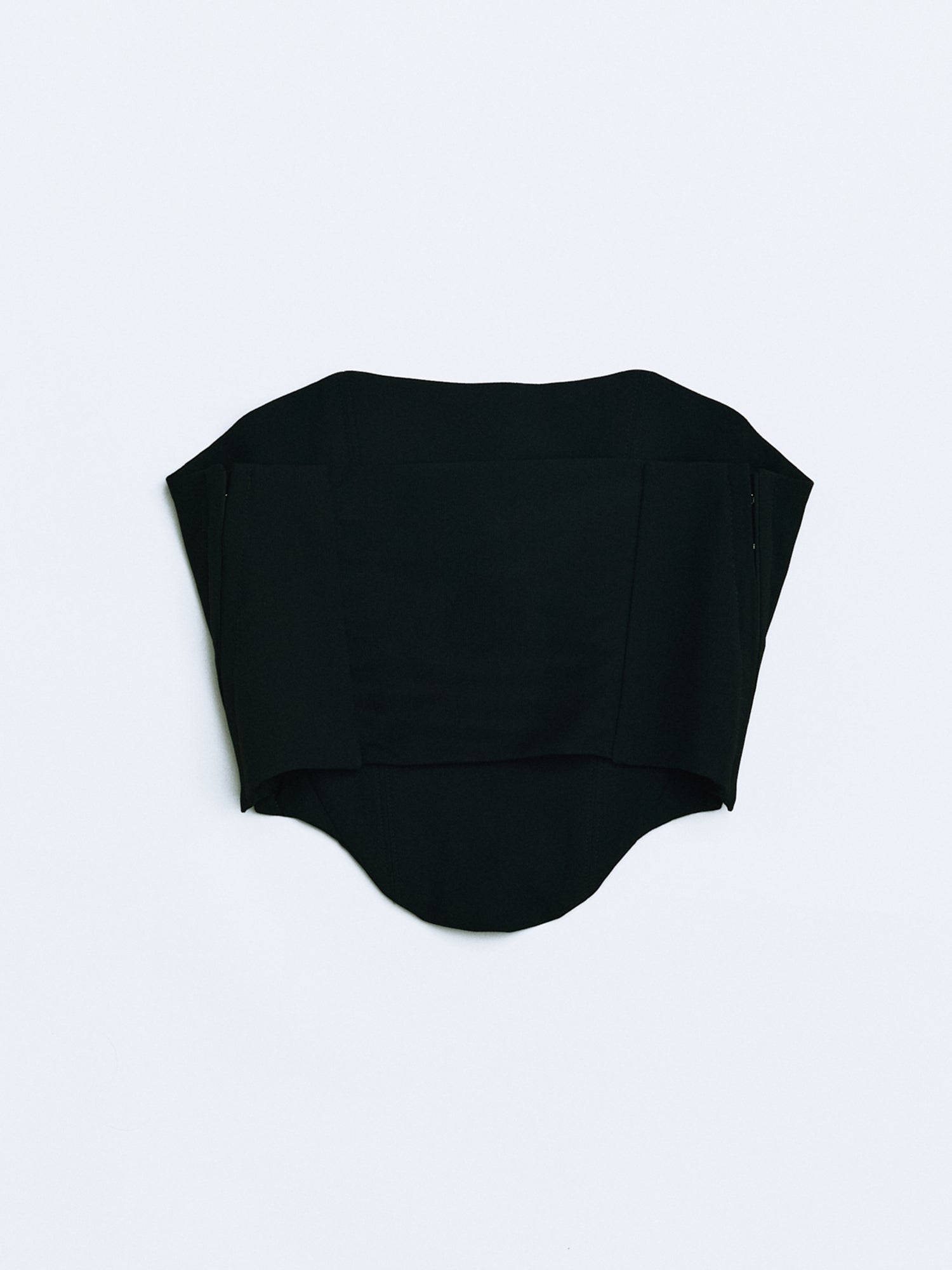 Back tulle corset / Black