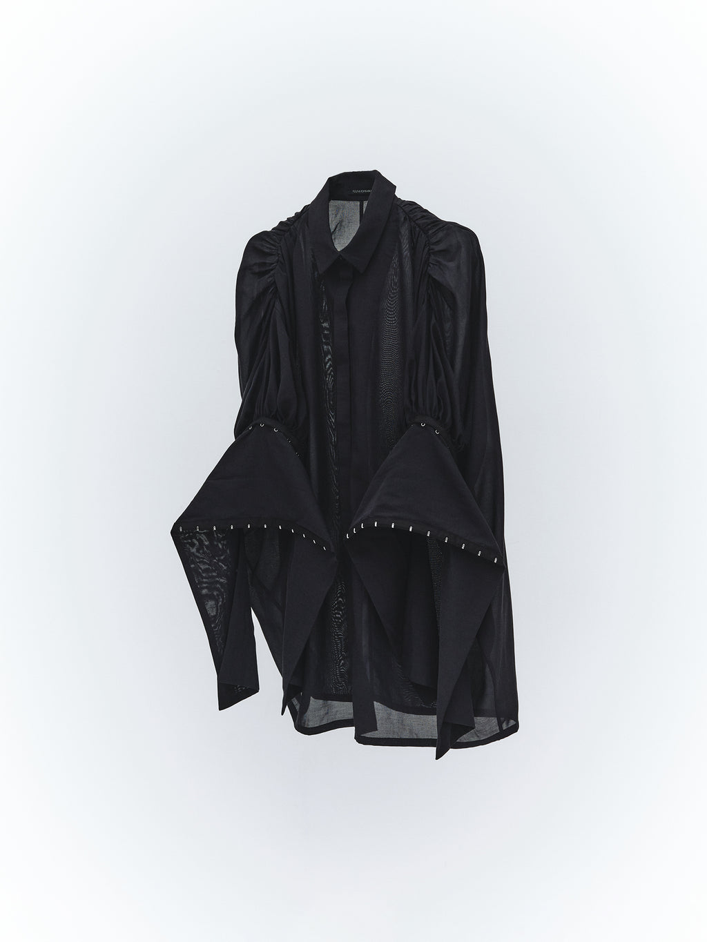 Bound Cuff Shirt / Black