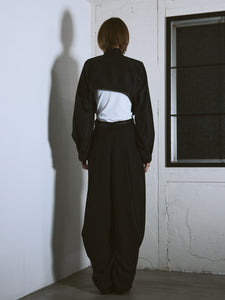 Back shift coat