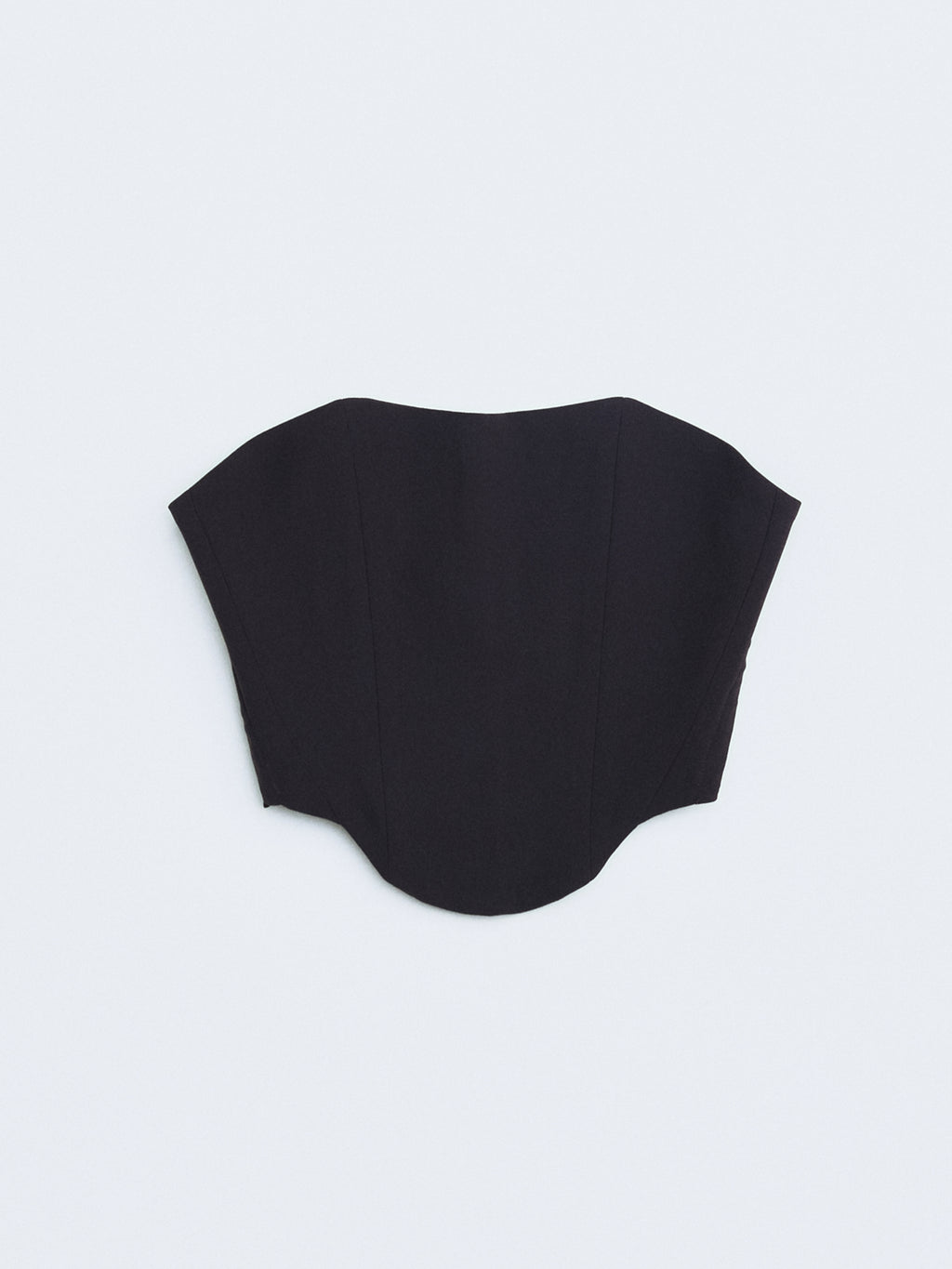 Back tulle corset / Brown