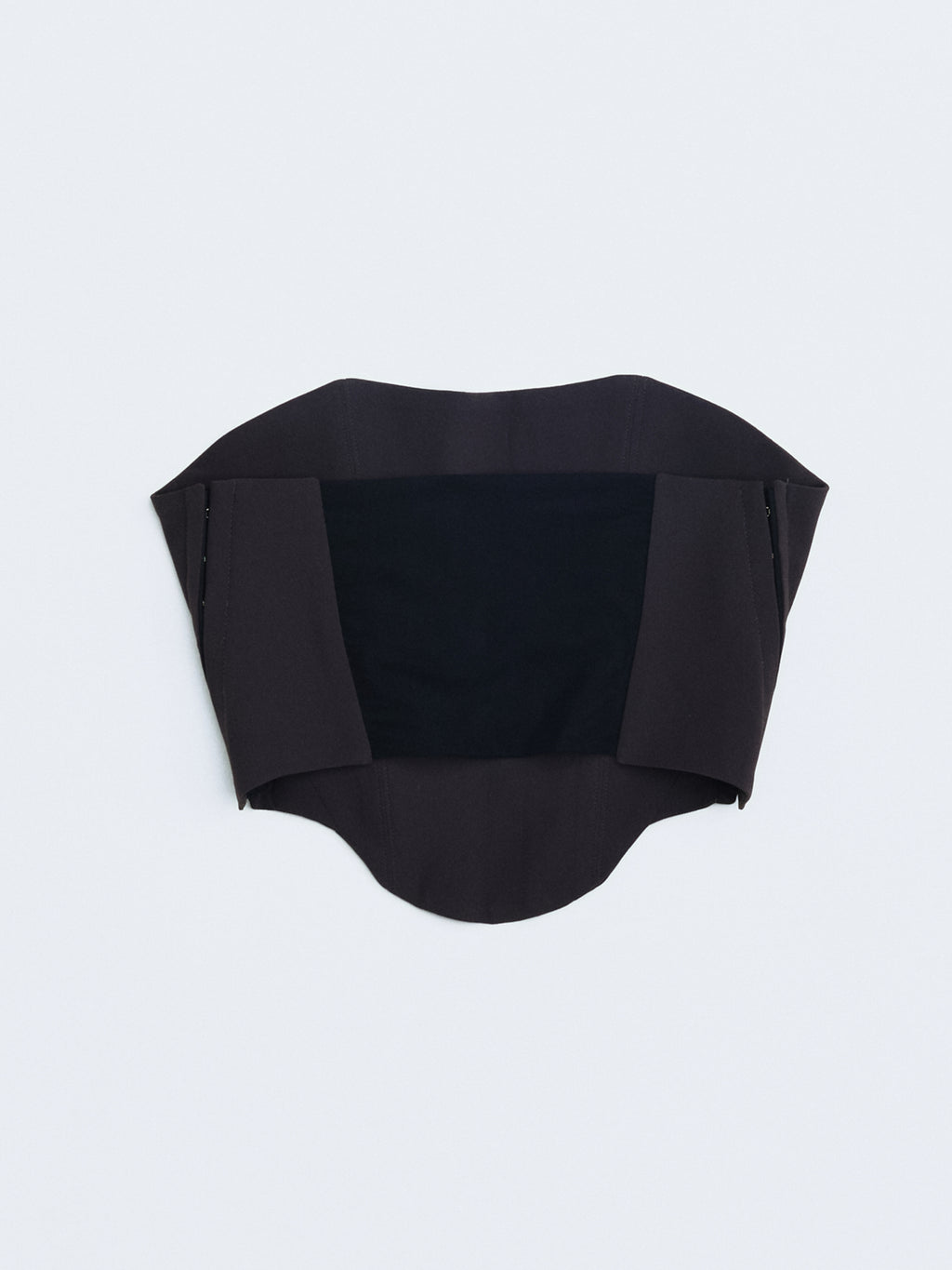 Back tulle corset / Brown