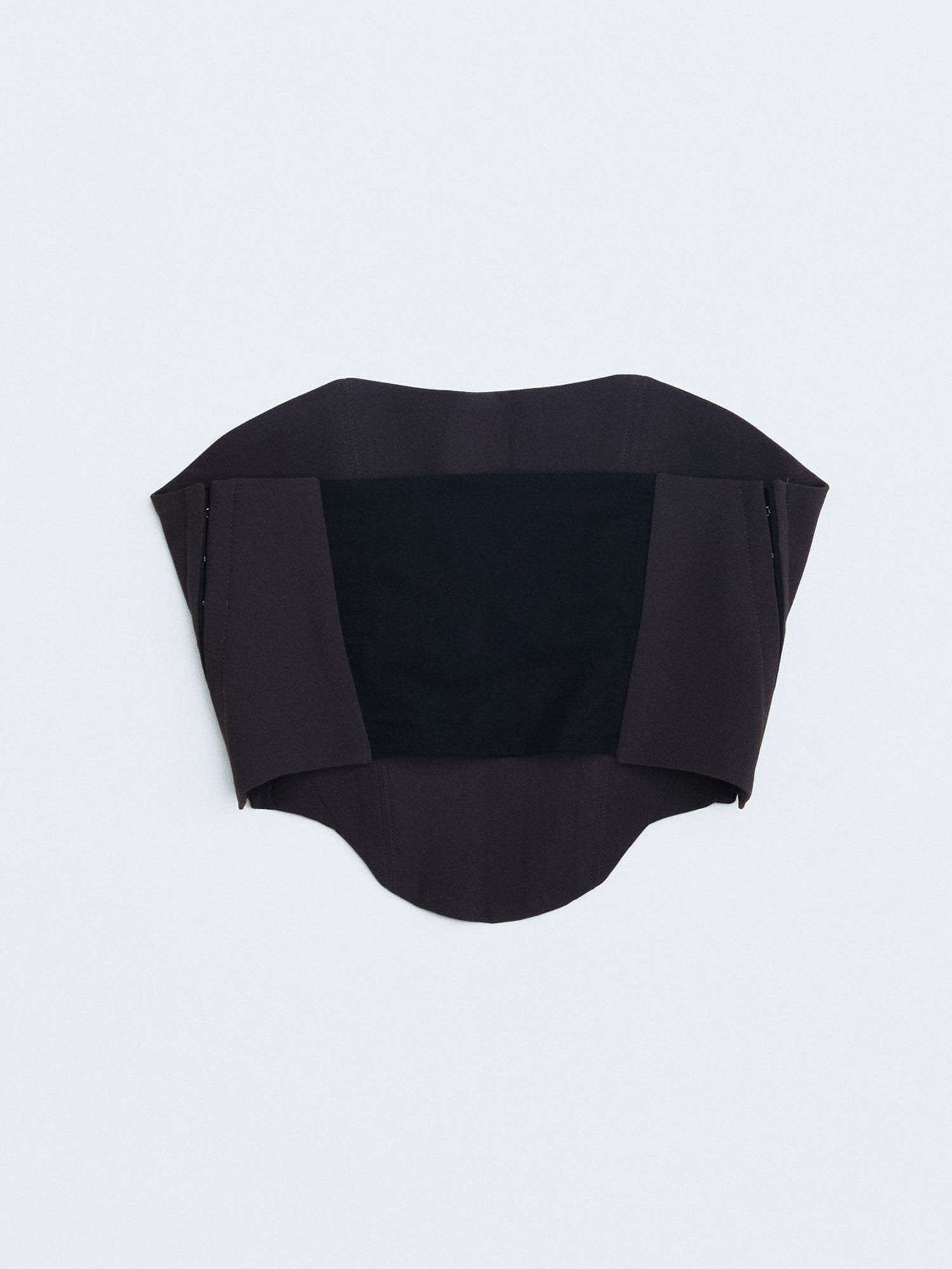 Back tulle corset / Brown