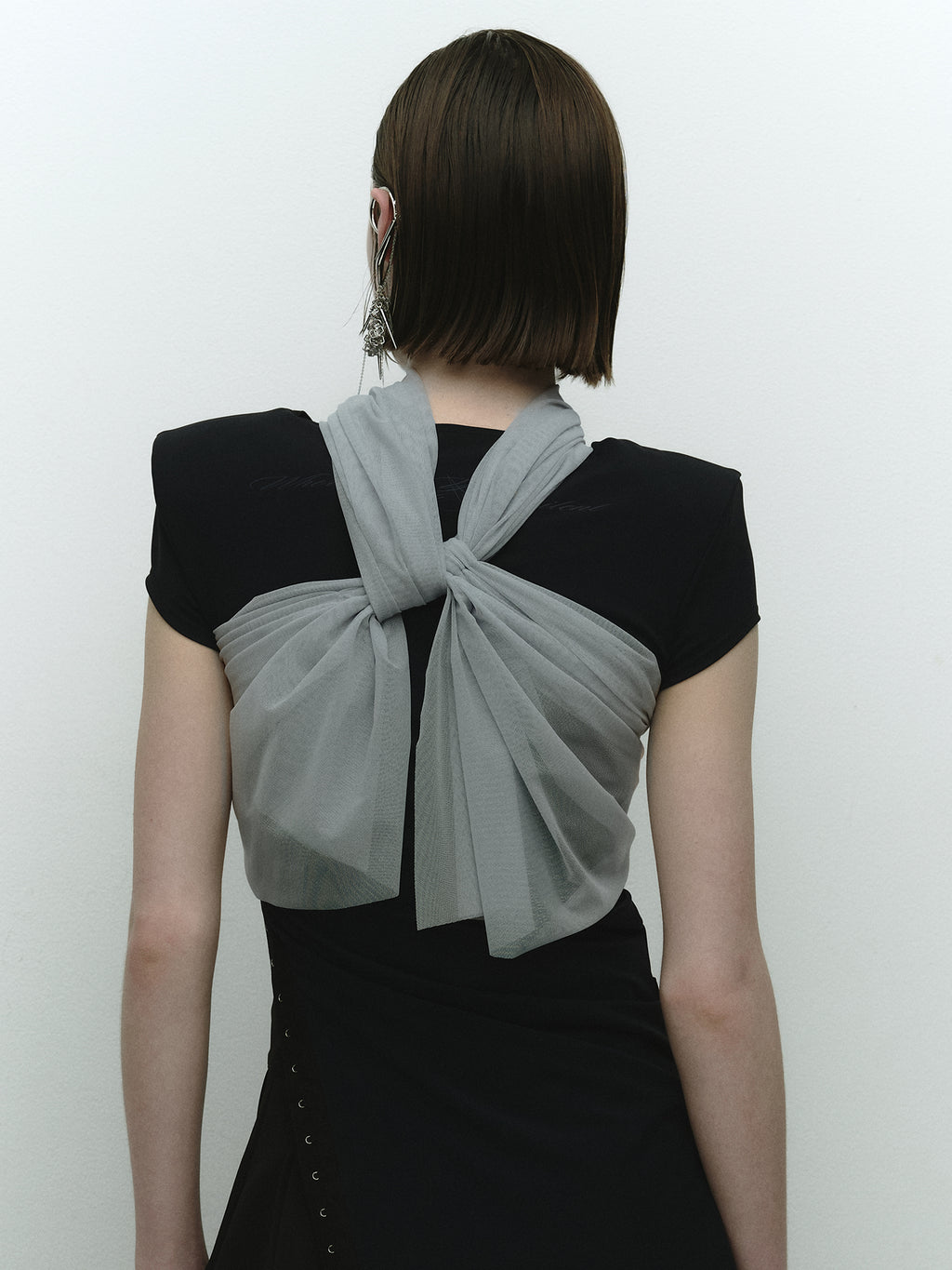 YUU Bind Top / Light Gray