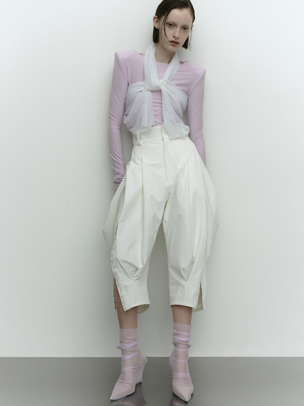 Hook Breeches / White