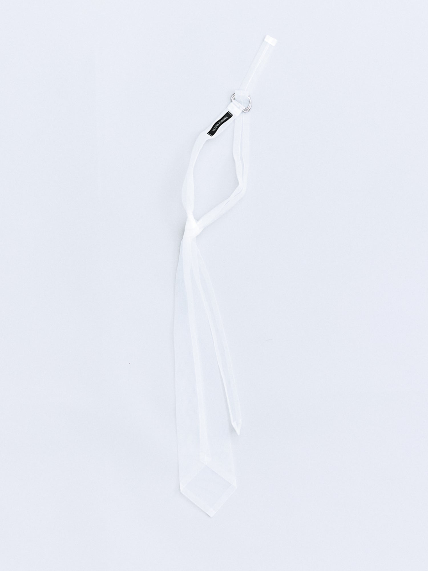 Tulle tie / White