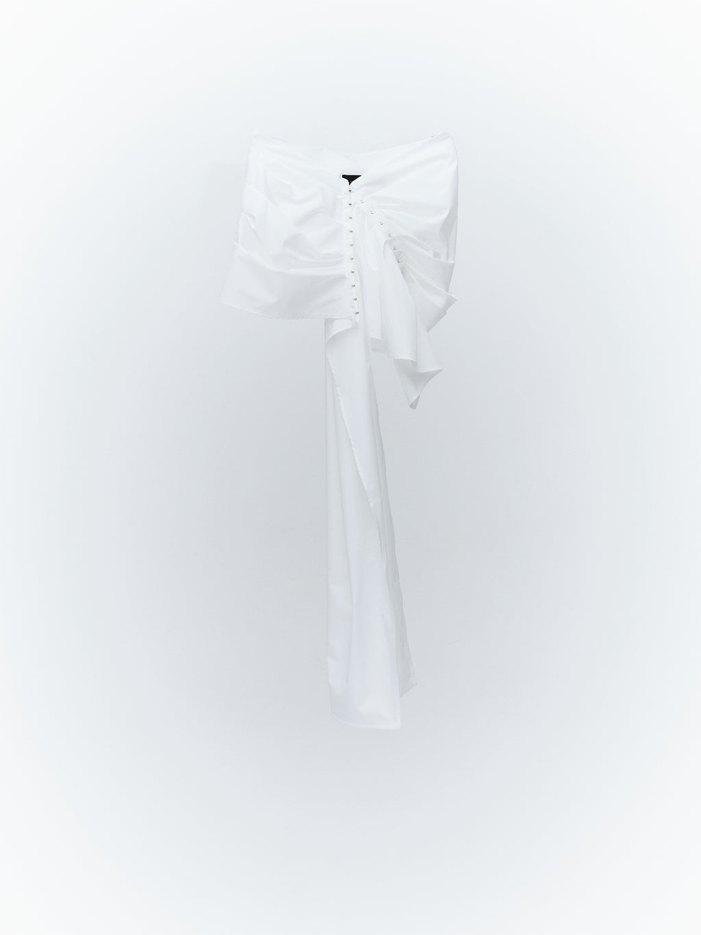 Ceinture Wrap Skirt / White