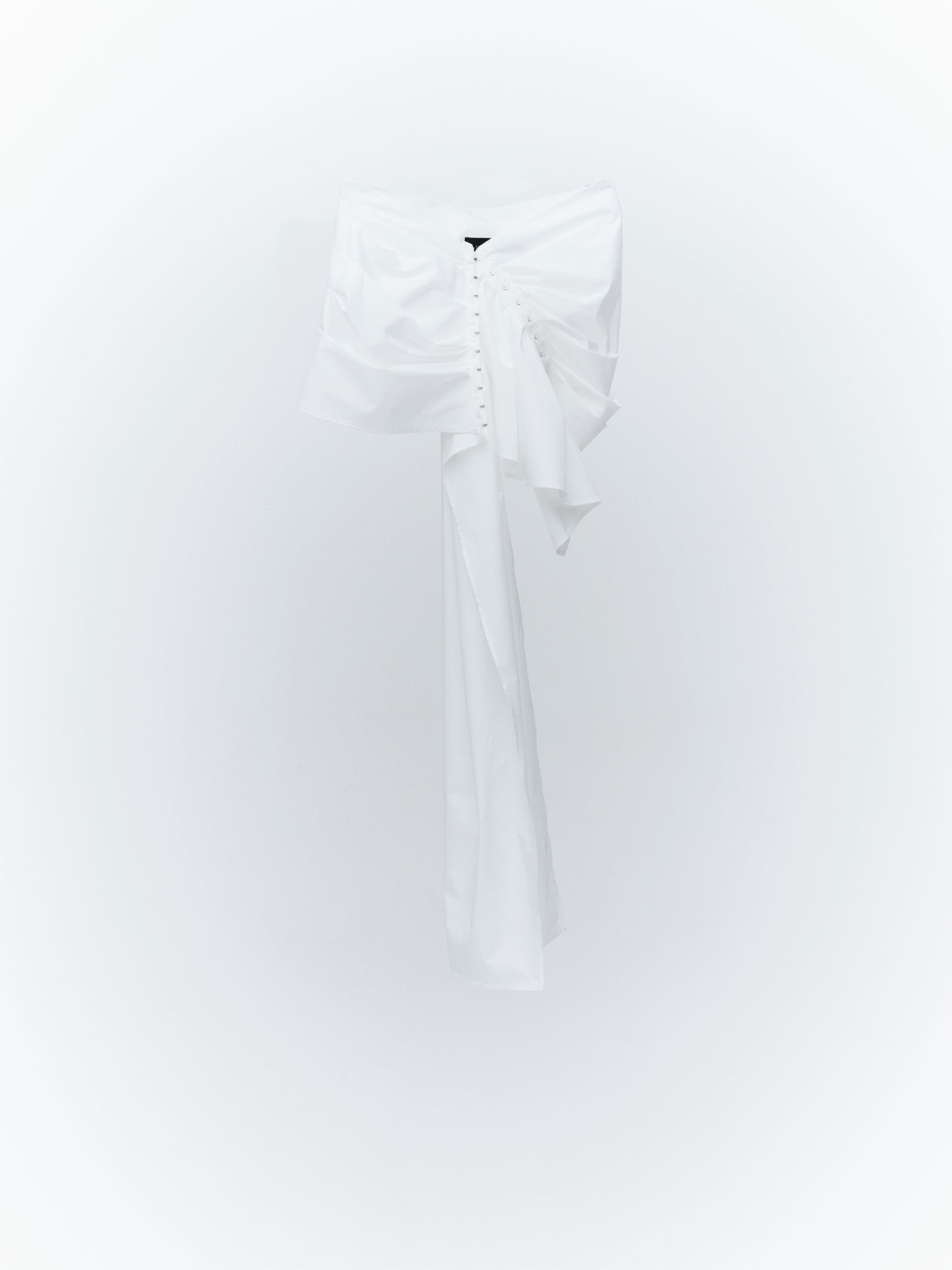 Ceinture Wrap Skirt / White