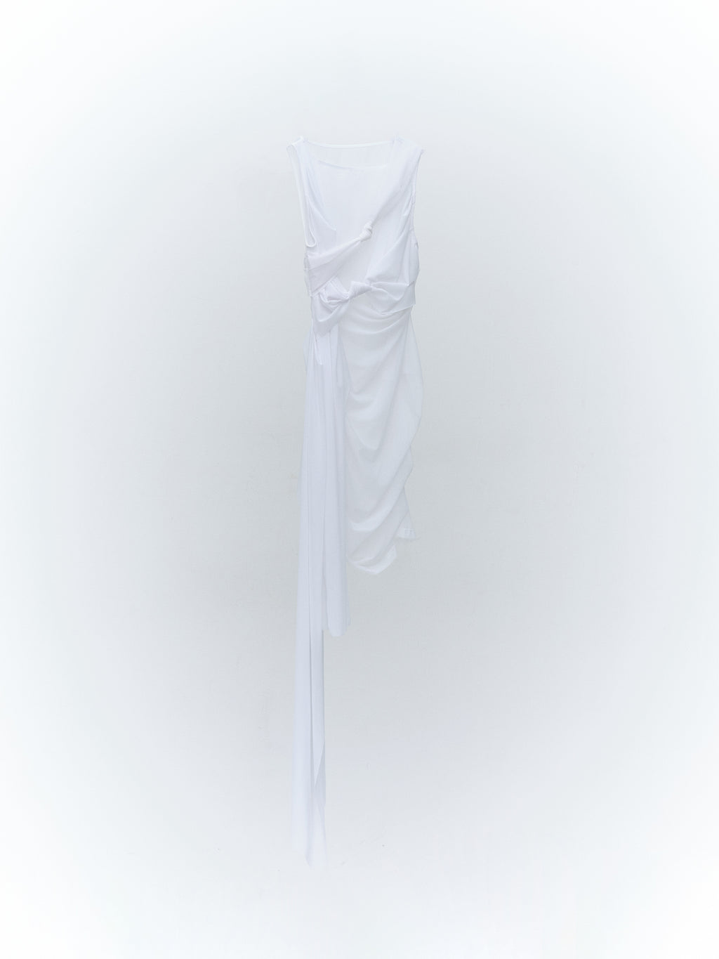 YUU Sheer Top / White