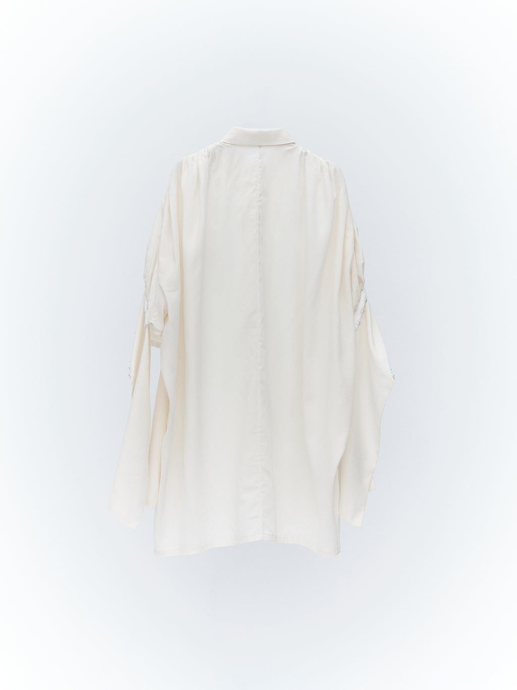 Bound Cuff Shirt / White
