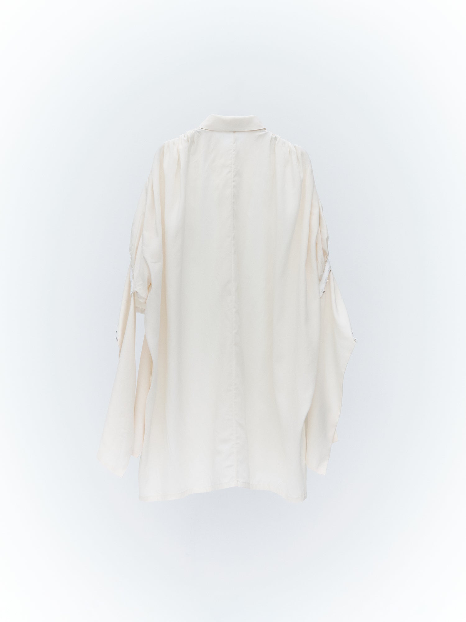 Bound Cuff Shirt / White