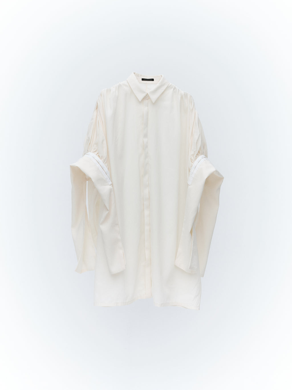 Bound Cuff Shirt / White