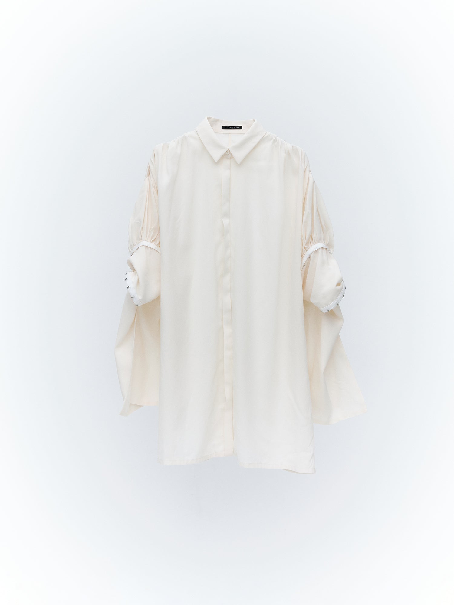 Bound Cuff Shirt / White